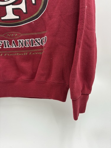Vintage San Francisco 49ers Crewneck Sweatshirt Lee Sport Men's Fits Small - Picture 5 of 6