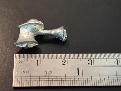 Wood Ship Model Fittings Parts White Metal horn siren 20mm x 12mm