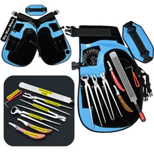 Farrier Apron with Farrier Tools kit Hoof Nipper, Clincher, Puller Resp & Knives