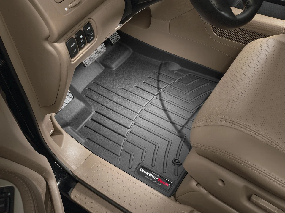 Forros de piso WeatherTech ajuste personalizado para MDX/Pilot - 1ª fila Foto 2 de 4