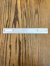 Vintage K & E Keuffel Esser Co. N1375A-23  12 Inch Drafting Machine Scale