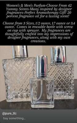 Unisex Fragrances Men's and Women's Scents-Many Designer Perfume Cologne Scents!