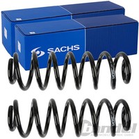 2X Sachs Fahrwerksfedern Satz Hinten Passend FÜR VW Passat Tiguan Touran