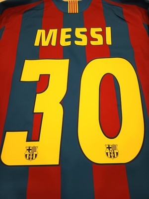 Nike FC BARCELONA 05/06 REISSUE HOME (L Size)- MESSI 30 - HQ1461