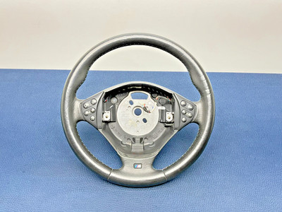 BMW E39 5-Series M5 M-Technic Stitched Leather Multifunction Steering Wheel OEM