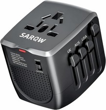 Travel Converter Adapter Voltage Converter that Steps Down 220 Volts to 110 Volt