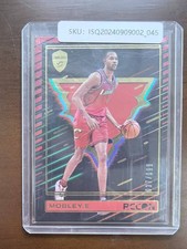 2023 Panini Recon Evan Mobley /199 Base Holo Red #186