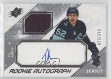 2023-24 SPx Rookie Auto Jersey /375 Tye Kartye #TK Auto RC