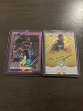 Lot (4) Mosaic Red Mo Bamba #77 RC Rated Rookie Shock #160 Opulence RC Auto /99