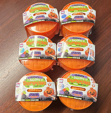 Crazy Fun Mystery Squishy Dumpling halloween glitter pumpkin 6 Pack- all 6 color