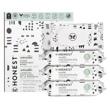 The Honest Company Multi-Use Baby Wipes Pattern Play 288 Count