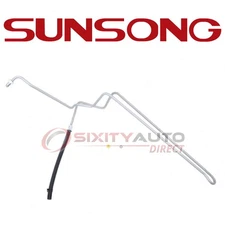 Sunsong Cooler To Pump Power Steering Return Line Hose for 1987-1991 GMC xs