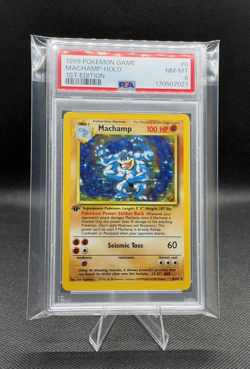 Machamp Pokémon TCG Professional Sports Authenticator (PSA) Grade