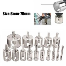 1 set of diamonds hole saw drill bit set, ceramic tile, marble, glass ceramic
