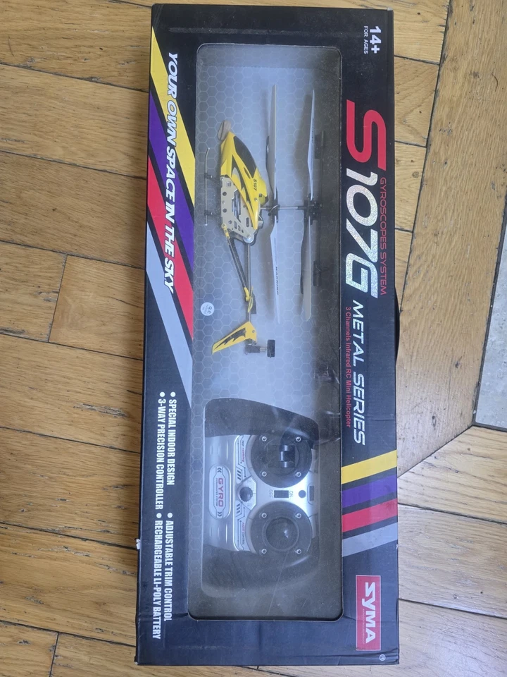 Syma S107G металлический серии гироскопы система 3-канальный инфракрасный R/C вертолет - Изображение 2 из 2