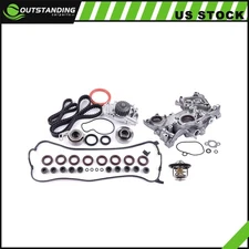✅Thermostat Water Pump Timing Belt Kit For Honda 2.2L 2.3L F22B1 F23A