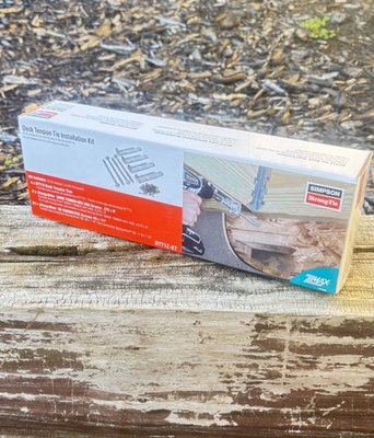 #ad #ad Simpson Strong Tie DTT1Z KT Deck Tension Tie Installation Kit $29.99