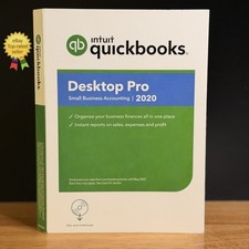 Intuit Quickbooks Desktop Pro 2020 Windows Accounting -NO SUBSCRIPTI0N- TESTED