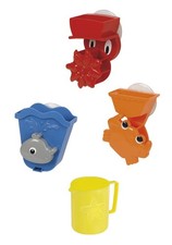 Simba 104019578 - ABC 4-Part Bath Toy Set