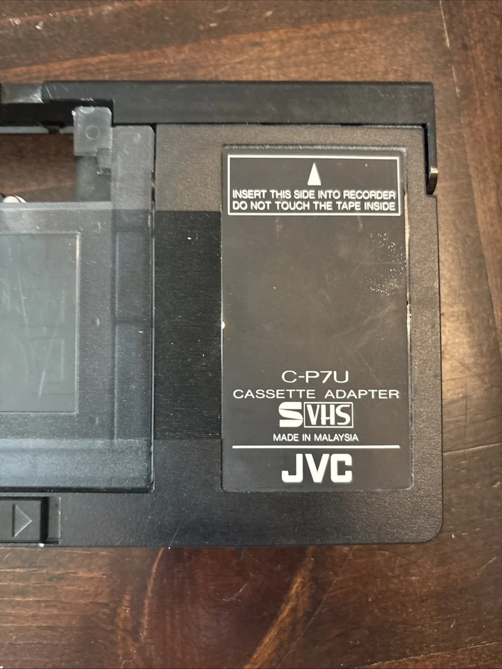 JVC C-P7U PlayPak电动VHS-C转VHS转换器磁带适配器  — 第 2/4 张图片
