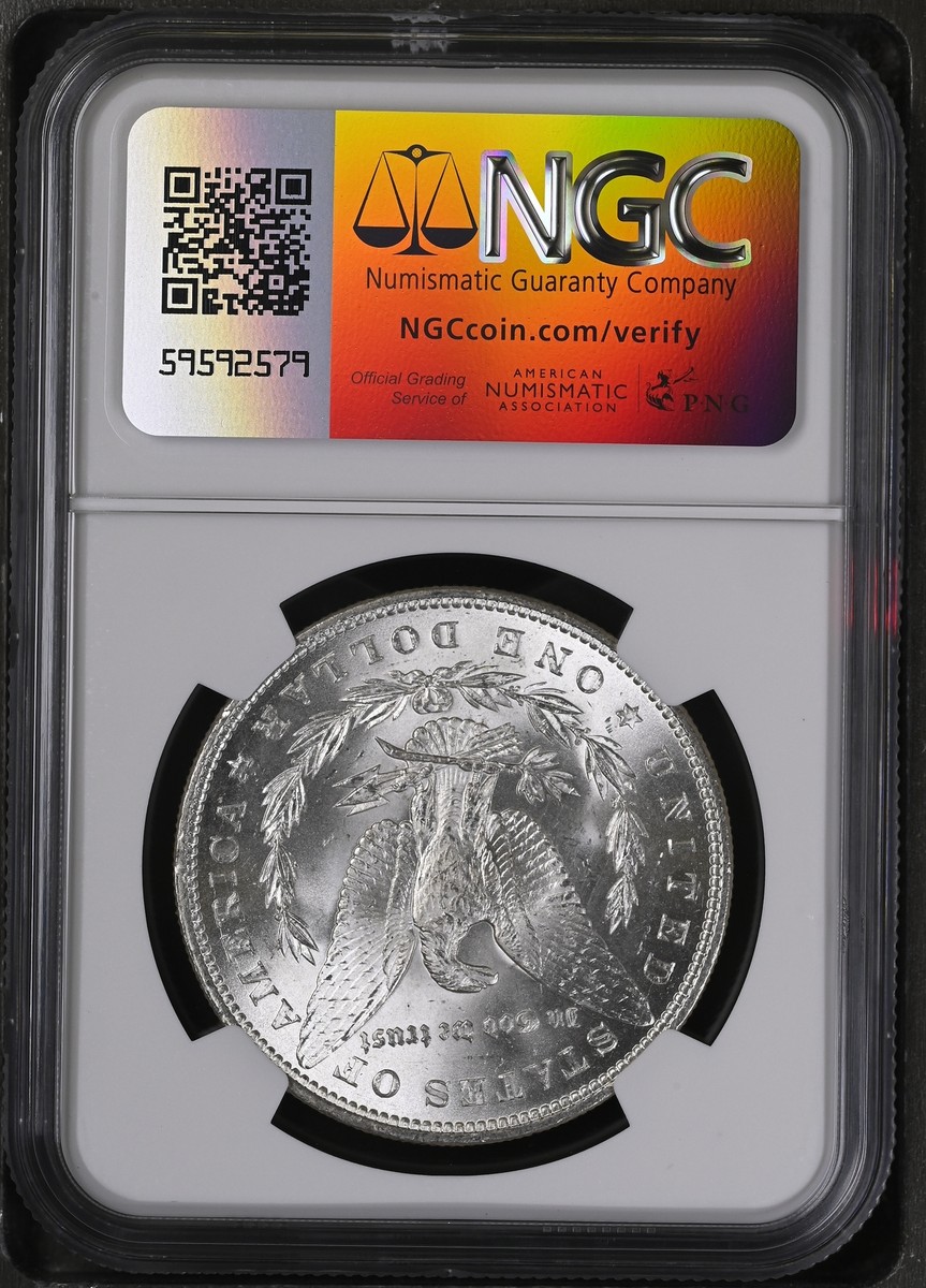 1883 P Morgan Silver Dollar NGC MS-63 | eBay