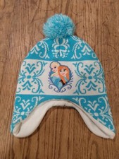 Disney Movie Frozen Winter Girls Hat Anna  Elsa Size 2t-5t