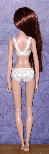 NEU Custom Ready2Wear Weiß Spitze BH & Bikini Set Passform Neu 16" Deja Vu Penelope - Bild 2 von 2