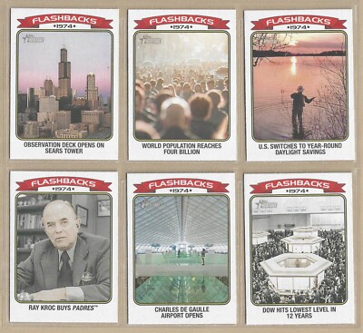 2023 TOPPS HERITAGE NEWS FLASHBACK - PICK ANY - UPDATED 07/11/24