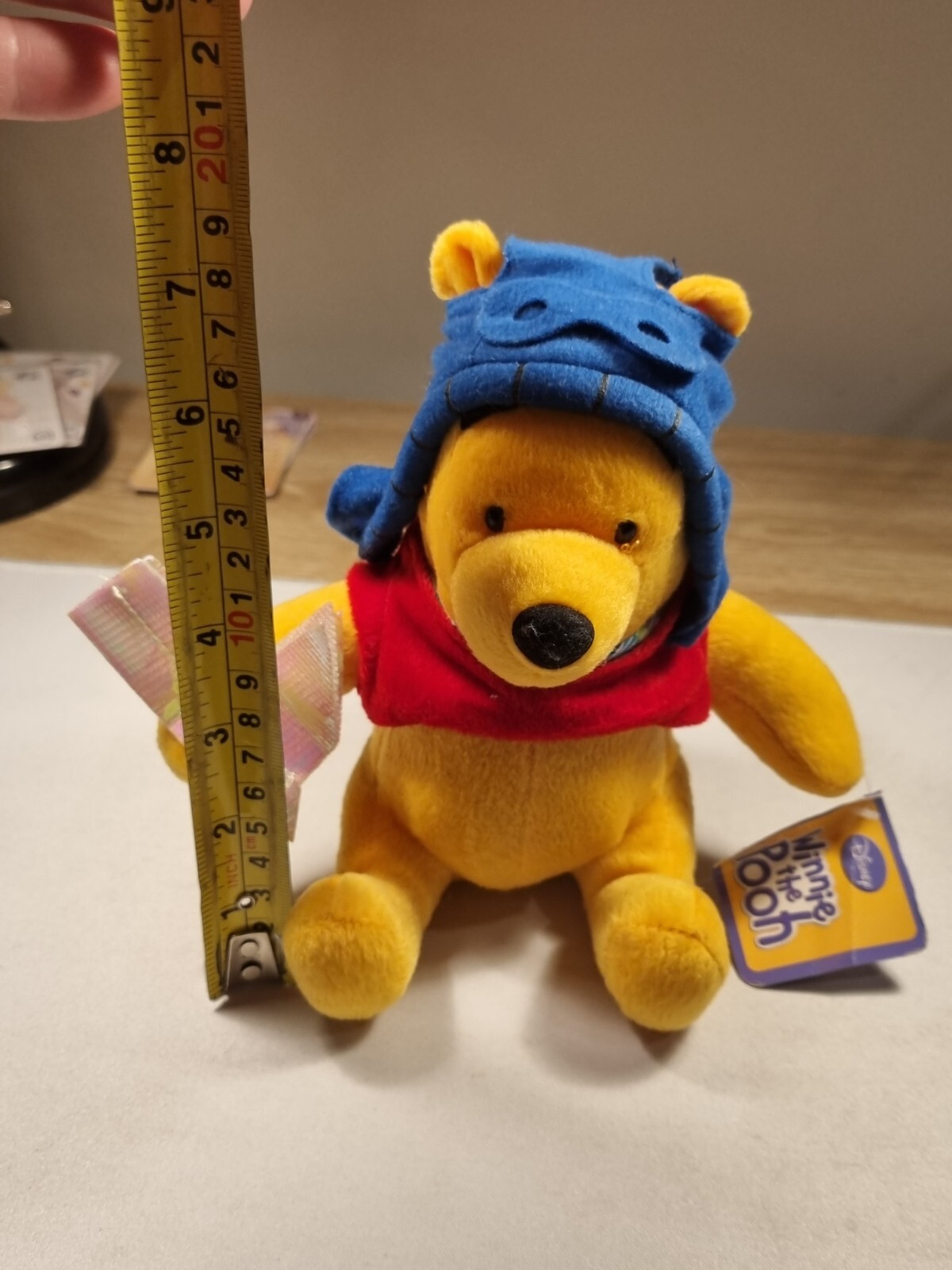 Disney Winnie The Pooh Pilot with Paper Plane 29cms - Picture 14 of 14