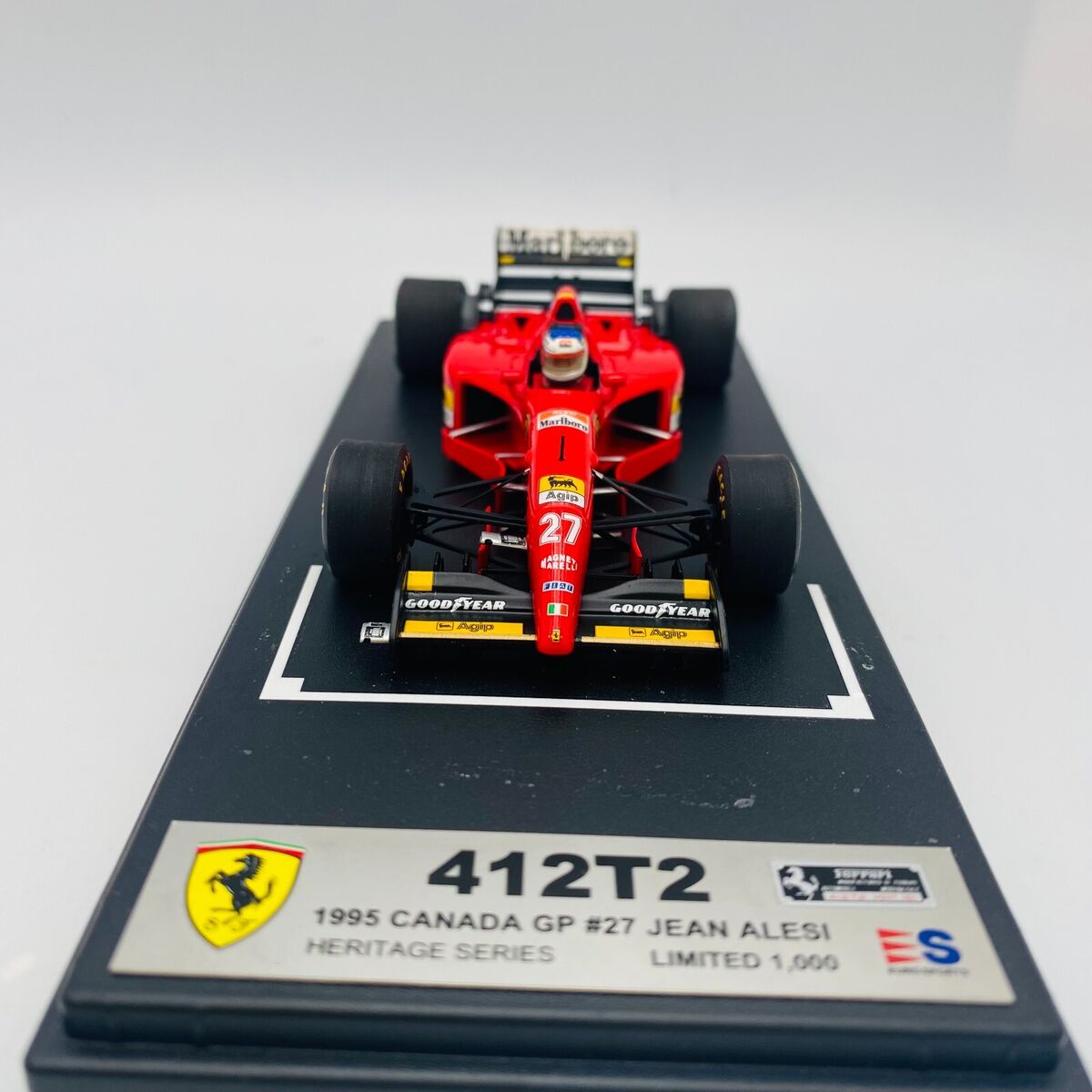 Eurosport Looksmart 1/43 Ferrari 412T2 1995 Canadian GP Jean Eurosport Looksmart 1/43 Ferrari 412T2 1995 Canadian GP Jean