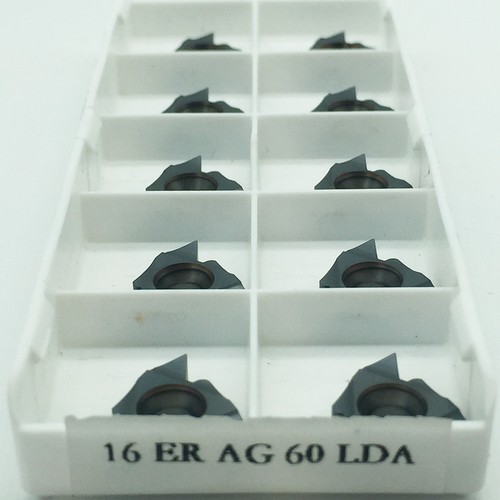 50 piezas 16ER AG60 LDA insertos de aleación de carburo insertos de roscado interno para manchas - Imagen 4 de 9