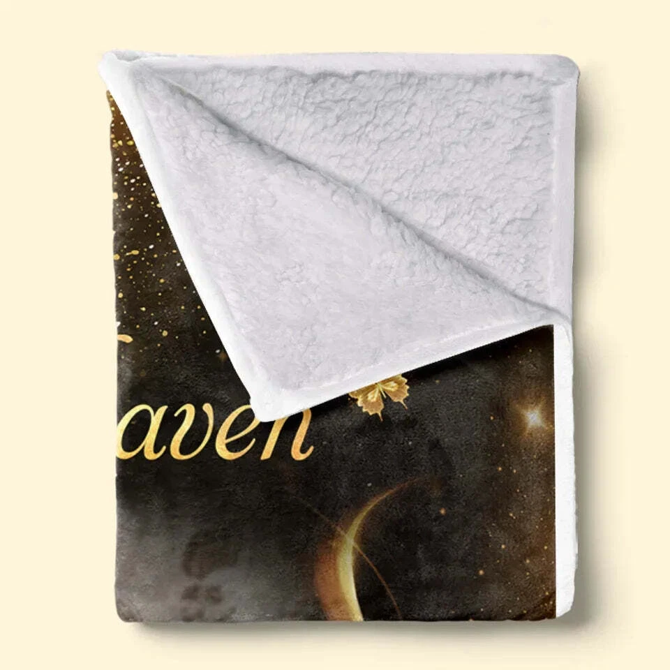 Foto Personalizada Un Abrazo Del Cielo Día del Padre Manta Miembros de la Familia Foto 3 de 4