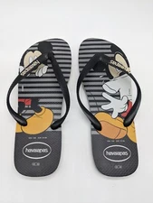 Havaianas Disney Mickey Mouse Flip Flop Sandals Shoes Mens Size 13 EUR 47 48