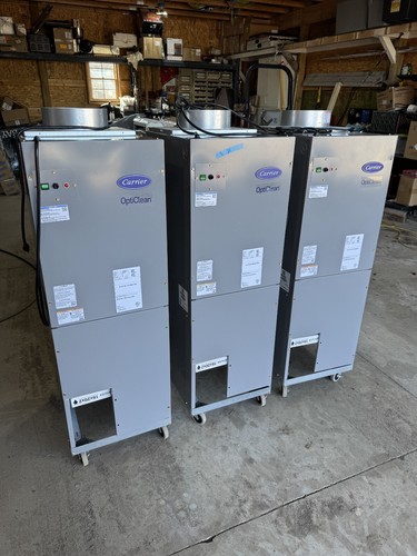 1x Carrier OptiClean Negative Air Machine Model FN1AAF005000