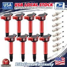 UF487 Ignition Coil + Spark Plug 1483 For Toyota Tundra V8 4.6L 4.7L 5.7L 2010