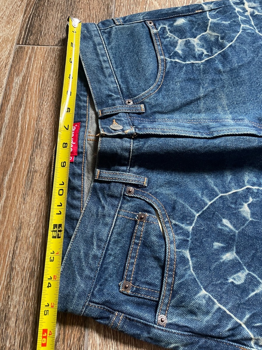 Supreme Shibori Jean Rigid Indigo Size 30 Denim NEW SS23 Supreme Shibori Jean Rigid Indigo Size 30 Denim NEW SS23