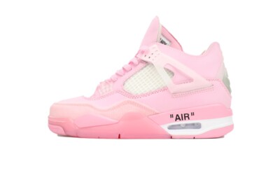 size 5.5-8 OFF White x Air Jordan 4 