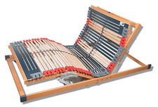 LATTENROST 7 Zonen elektrisch verstellbar b&auml;renstarker Motor Lattenroste 80x200
