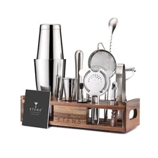 Etens Mixology Bartender Kit Bar Tool Set | Cocktail Making Kit Boston Shaker...
