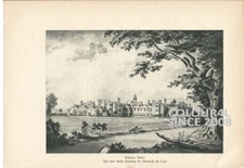 KNOLE KENT BUILDING ILLUSTRATION PRINT