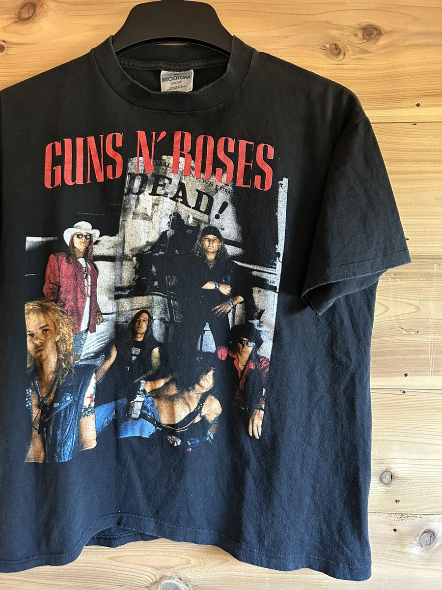Vintage 1990's 1991 Original Guns n Roses Dead! Rock Band Vintage 1990's 1991 Original Guns n Roses Dead! Rock Band