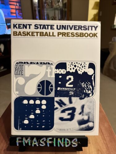 Z2 1972-73 KSU KENT STATE UNIVERSITY Basketball Press Book Media Guide - Picture 1 of 13