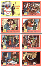 SALE! A CHRISTMAS CAROL with ALASTAIR SIM Full Set of 8 Ind 11x14 LC PRINTS 1951