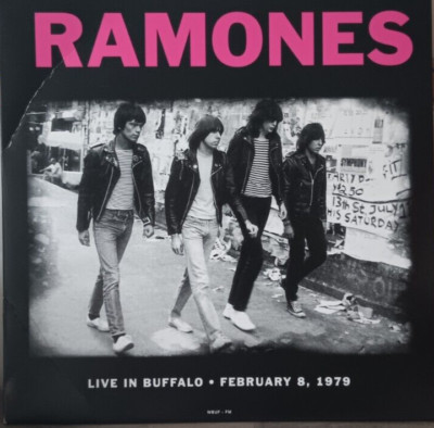 Ramones Live in Buffalo - February 8, 1979 - HQ VIRGIN VINYL 180gr - Made in EU