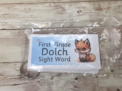 DIY PRINTED / UNCUT  Literacy Learning Resource Dolch First Grade Sight Word
