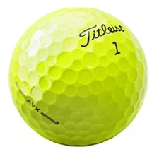 50 Golf Balls- Titleist Yellow AVX 2022  AAAAA