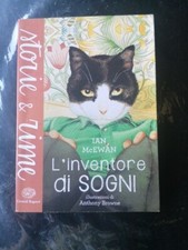 Libro L'inventore dei sogni Ian Mc Ewan 2015 Illustrato BL2
