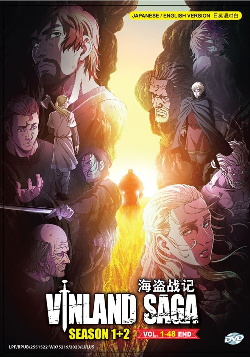 VINLAND SAGA ヴィンランド・サガ 1期＋2期 DVD 全16巻 全巻 Vinland Saga Season 1+2 Anime DVD (English Dub) | eBay