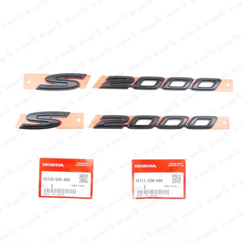 HONDA Genuine S2000 AP1 AP2 Fender Side Chrome Emblem Badge Right & Le - Foto 10