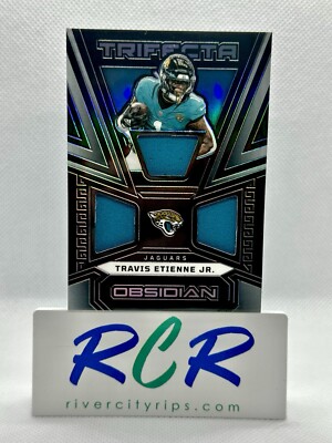 2023 Obsidian - Trifecta Swatches #TRI-TET Travis Etienne /199 Jaguars  